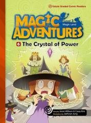 okładka Magic Adventures Level 2 cz.6 The Crystal of.. +CD książka | Praca Zbiorowa
