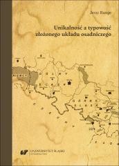 okładka Unikalność a typowość złożonego układu osadniczego książka | Jerzy Runge