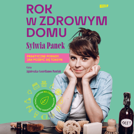 okładka Rok w zdrowym domu audiobook | MP3 | Sylwia Panek