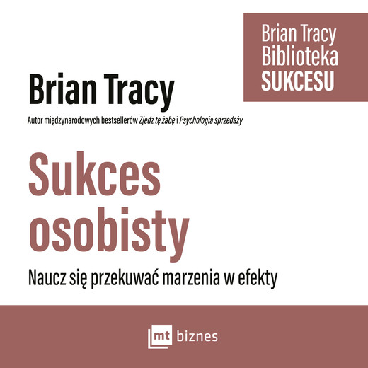 okładka Sukces osobisty audiobook | MP3 | Brian Tracy