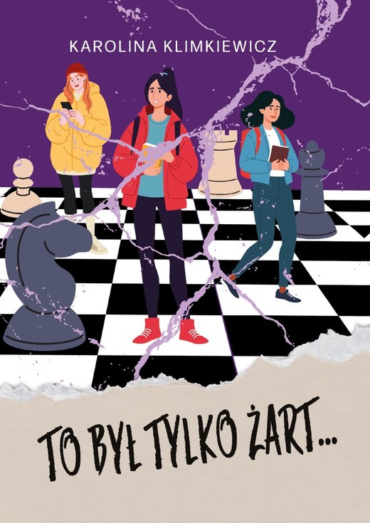 okładka To był tylko żart... książka | Karolina Klimkiewicz