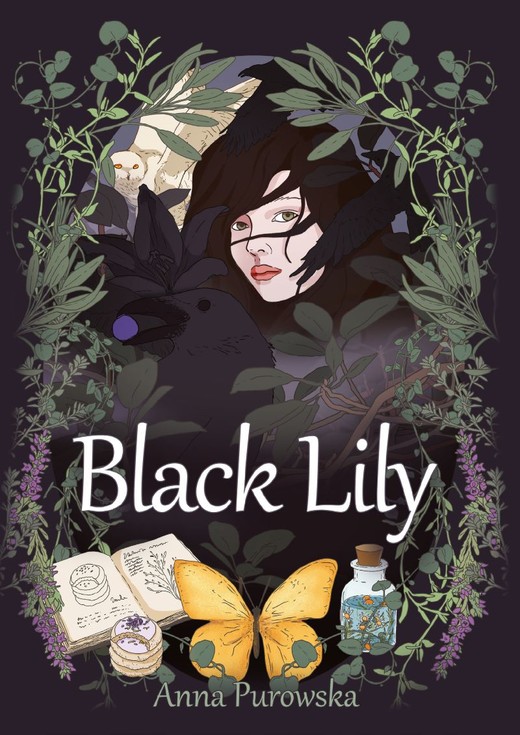 okładka Black Lily (ilustrowane brzegi) książka | Anna Purowska
