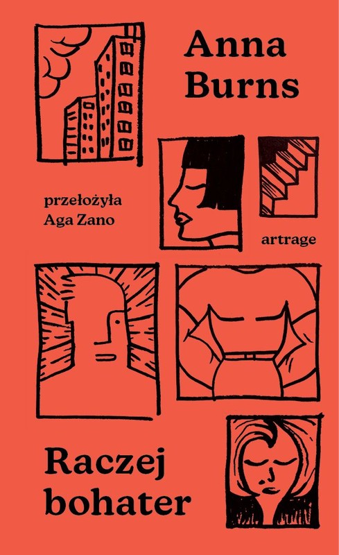 okładka Raczej bohater książka | Anna Burns