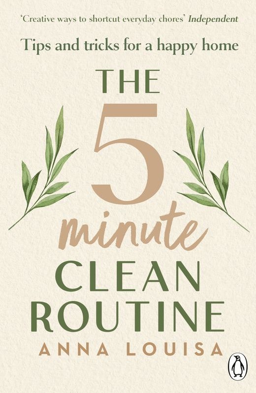 okładka The 5 Minute Clean Routine książka | Anna Louisa