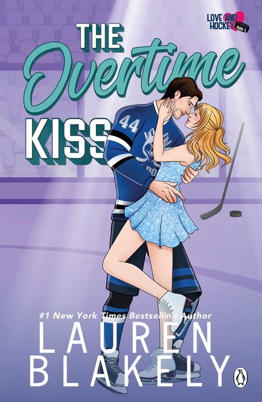 okładka The Overtime Kiss książka | Blakely Lauren