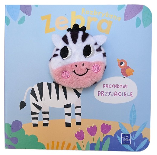 okładka Pacynkowi przyjaciele. Rozbrykana zebra książka | Opracowanie zbiorowe