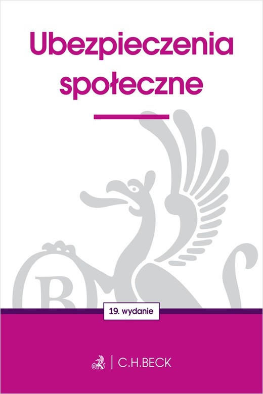 okładka Ubezpieczenia społeczne wyd. 19 książka | Opracowanie zbiorowe