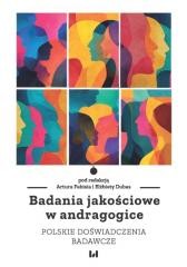 okładka Badania jakościowe w andragogice książka | Elżbieta Dubas, red. ArturFabiś