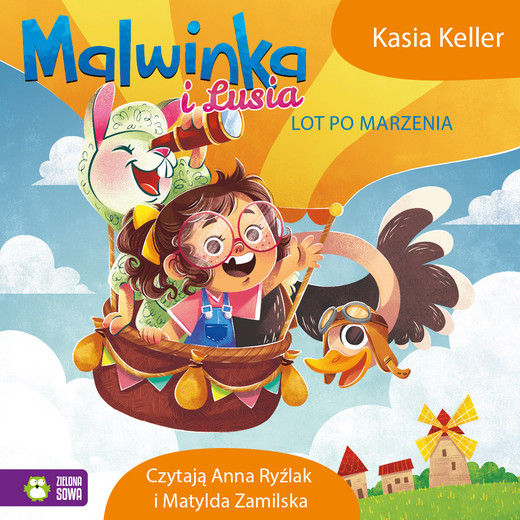 okładka Malwinka i Lusia. Lot po marzenia audiobook | MP3 | Kasia Keller