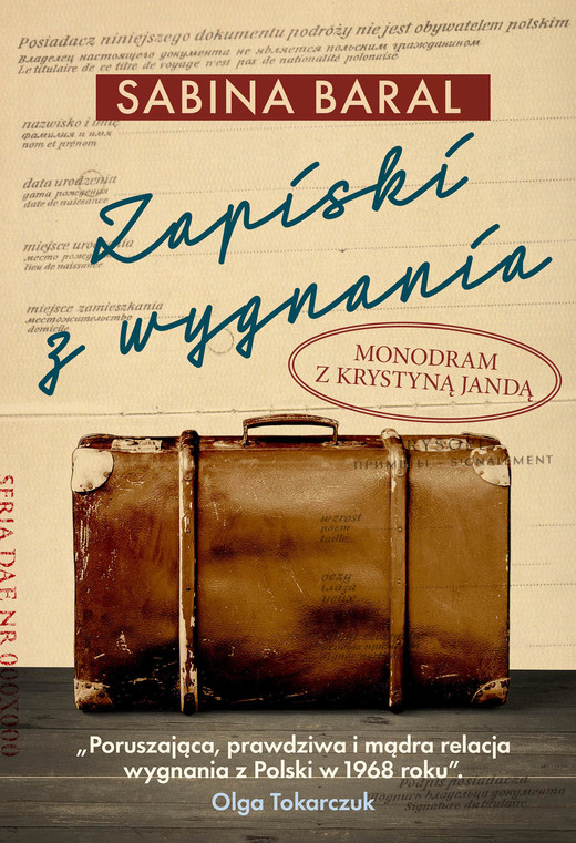 okładka Zapiski z wygnania książka | Baral Sabina