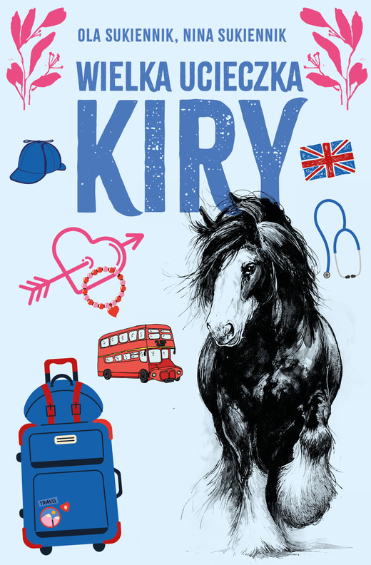 okładka Wielka ucieczka Kiry książka | Nina Sukiennik, Ola Sukiennik