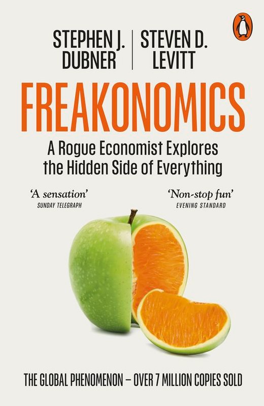 okładka Freakonomics książka | Stephen J.Dubner