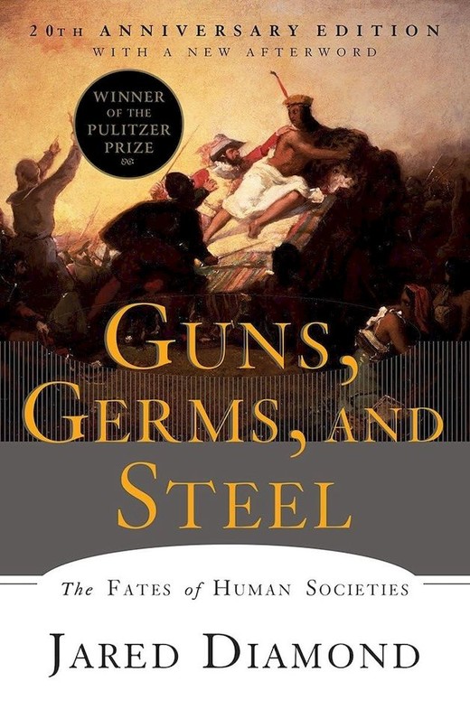 okładka Guns, Germs, and Steel. The Fates of Human Societies książka | Jared Diamond