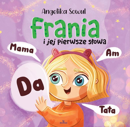okładka Frania i jej pierwsze słowa książka | Sowul Angelika
