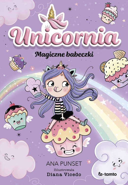 okładka Unicornia. Magiczne babeczki książka | Ana Punset