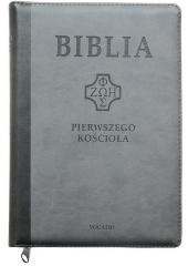 okładka Biblia pierwszego Kościoła z paginat. suwak szary książka | Praca Zbiorowa