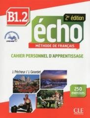 okładka Echo B1.2 podręcznik + DVD 2ed książka | Jacky Girardet, Jacques Pecheur