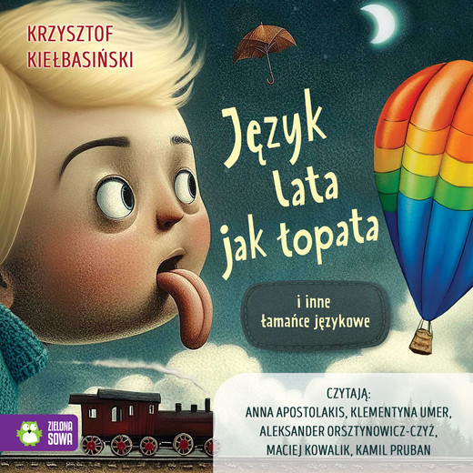 okładka Język lata jak łopata i inne łamańce językowe audiobook | MP3 | Krzysztof Kiełbasiński