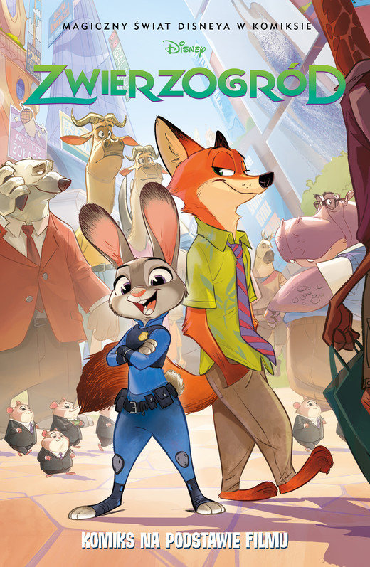 okładka Zwierzogród. Magiczny świat Disneya w komiksie książka | Opracowanie zbiorowe