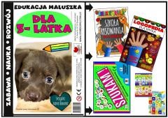 okładka Edukacja maluszka - zestaw książek dla 5 latka książka | Praca Zbiorowa