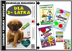 okładka Edukacja maluszka - Zestaw książek dla 3 latka książka | Praca Zbiorowa