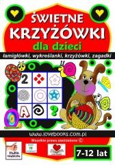 okładka Świetne krzyżówki dla dzieci 7-12lat książka | Love BooksWileński