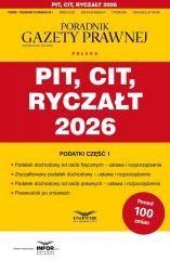 okładka Piy, Cit, Ryczałt 2026. Podatki-Przewodnik książka | Praca Zbiorowa