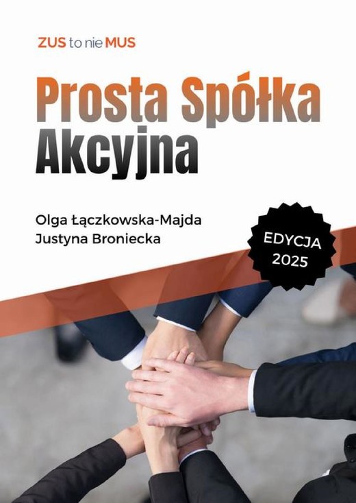 okładka Prosta Spółka Akcyjna ebook | pdf | Olga Łączkowska-Majda, Justyna Broniecka