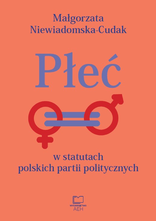 okładka Płeć w statutach polskich partii politycznych ebook | pdf | Małgorzata Niewiadomska-Cudak