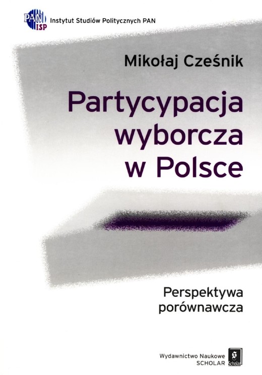 okładka Partycypacja wyborcza w Polsce ebook | pdf | Mikołaj Cześnik