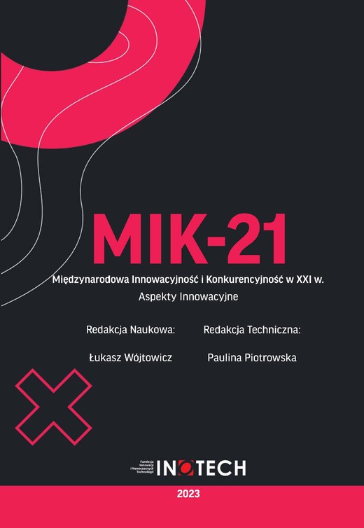 okładka MIK-21 Międzynarodowa Innowacyjność i Konkurencyjność w XXI w. Aspekty Innowacyjne ebook | pdf | Łukasz Wójtowicz