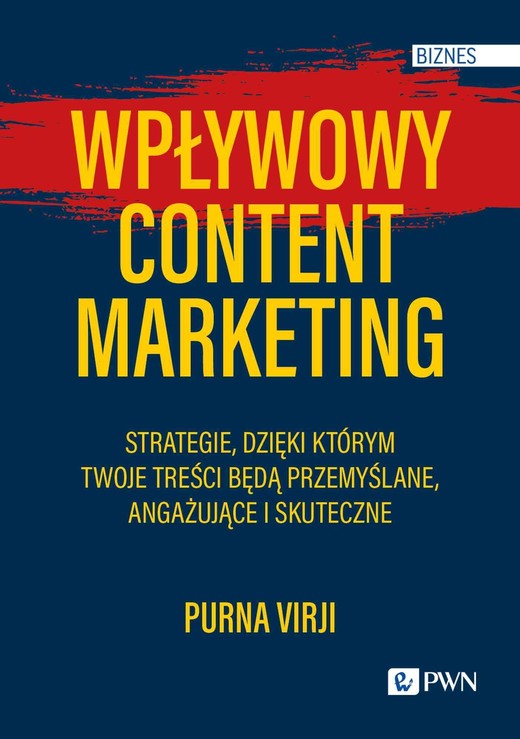 okładka Wpływowy content marketing ebook | epub, mobi | Purna Virji