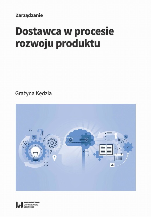 okładka Dostawca w procesie rozwoju produktu ebook | pdf | Grażyna Kędzia
