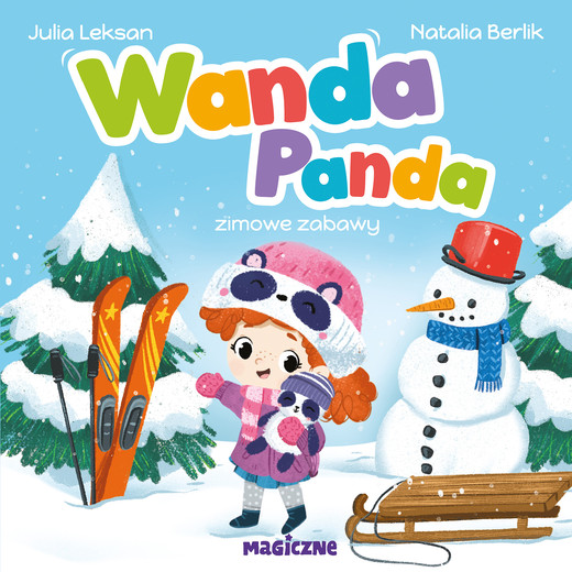 okładka Wanda Panda. Zimowe zabawy audiobook | MP3 | Julia Leksan