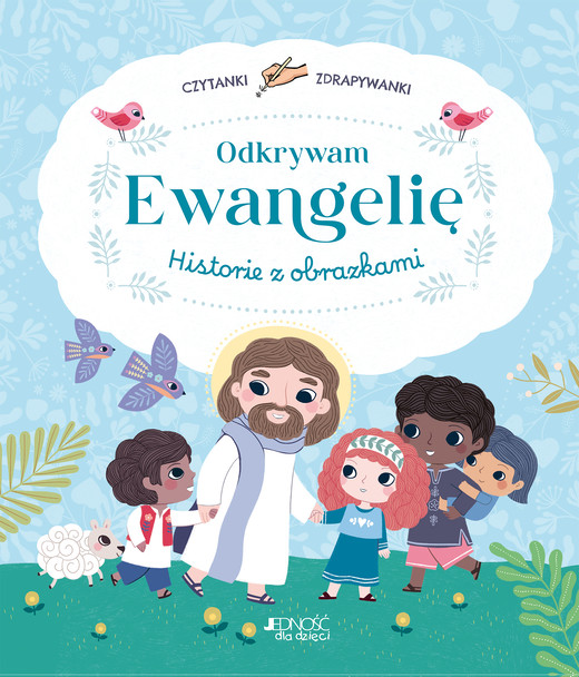 okładka Odkrywam Ewangelię. Czytanki zdrapywanki książka | Glaux Raphaële