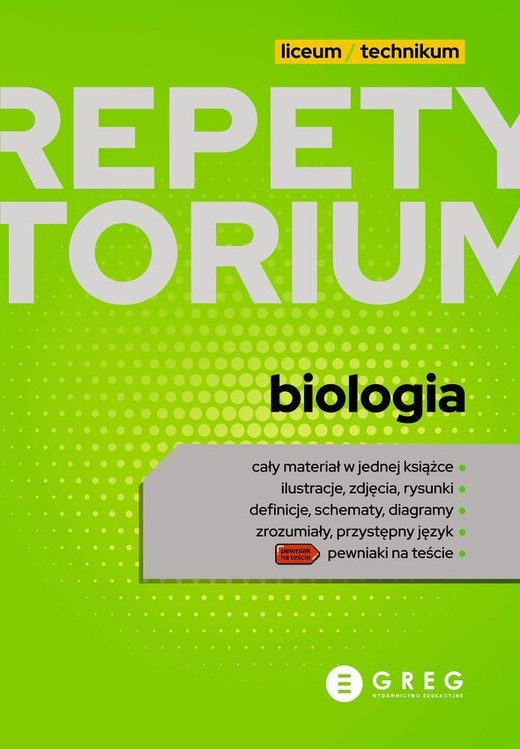 okładka Biologia. Repetytorium. Liceum/technikum wyd. 2026 książka | Kornelia Wójcik, Maciej Mikołajczyk, Jolanta Zygmunt