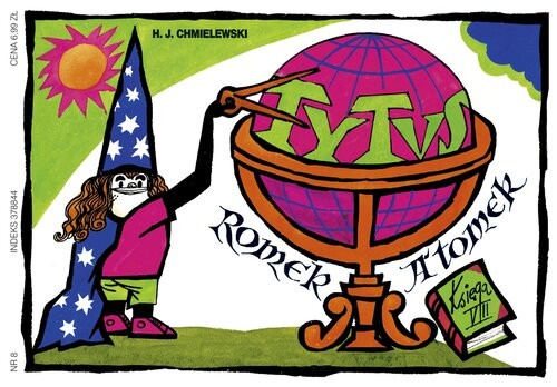 okładka Tytus, Romek i A'Tomek - Księga VIII. Tytus astronomem książka | Henryk Chmielewski (Papcio Chmiel)