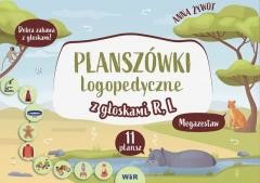 okładka Planszówki logopedyczne z głoskami R, L książka | Anna Żywot