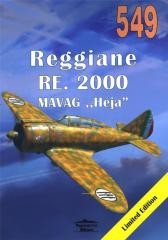okładka Reggiane RE. 2000 T.549 książka | Janusz Ledwoch