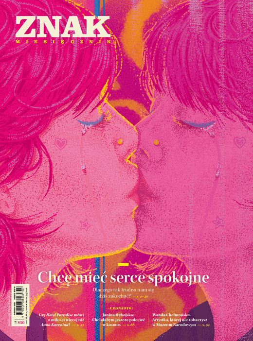 okładka Miesięcznik ZNAK 850 (03/2026) - Chcę mieć serce spokojne książka | Autor zbiorowy