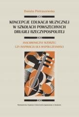 okładka Koncepcje edukacji muzycznej w szkołach... książka | Danuta Pietraszewska