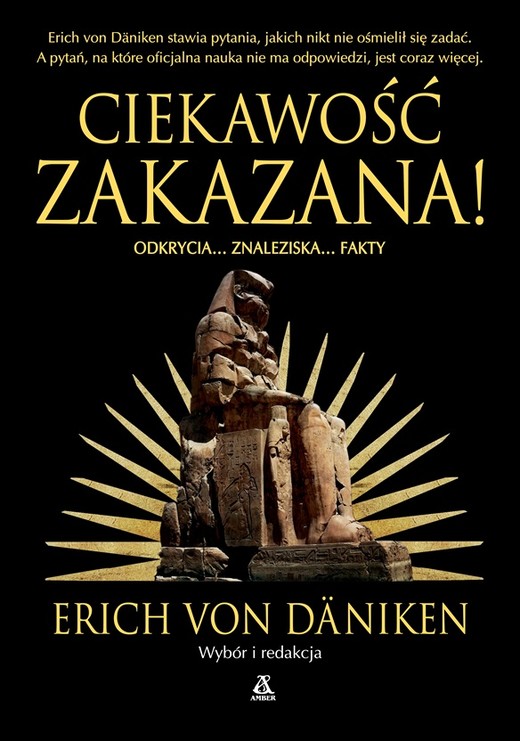 okładka Ciekawość zakazana! wyd. 2026 książka | Erich von Däniken