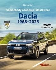 okładka Samochody osobowe i dostawcze Dacia 1968-2025 książka | Kuc Marek