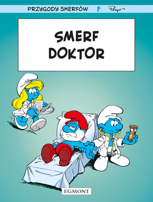 okładka Smerf Doktor. Smerfy Komiks wyd. 2026 książka | Peyo
