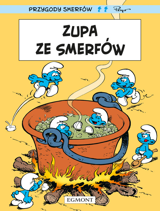 okładka Zupa ze Smerfów. Smerfy Komiks wyd. 2026 książka | Peyo