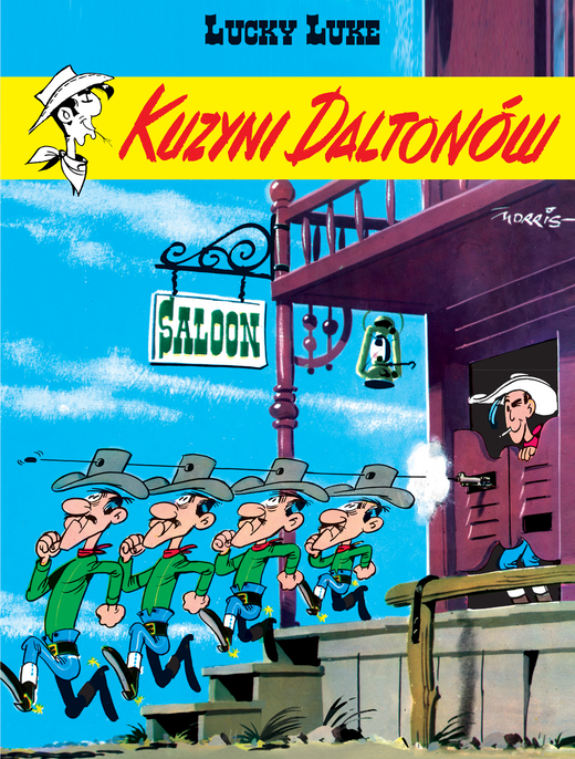 okładka Kuzyni Daltonów. Lucky Luke wyd. 2026 książka | Morris