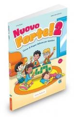 okładka Nuovo Forte! 3 podręcznik + ćwiczenia + online książka | Borgogni MariaCarla