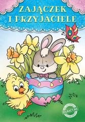 okładka Zajączek i przyjaciele książka | Marcin Łaptos
