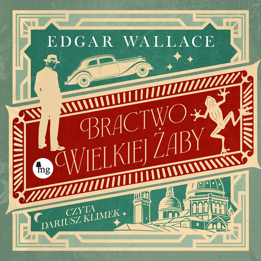 okładka Bractwo Wielkiej Żaby audiobook | MP3 | Edgar Wallace