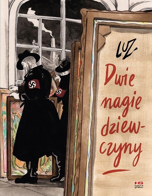 okładka Dwie nagie dziewczyny książka | Luz